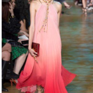 Elie Saab - Pleated Ombre Dress